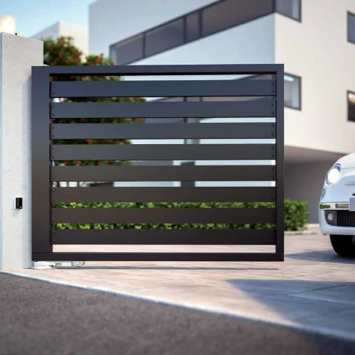 puerta batiente o pivote